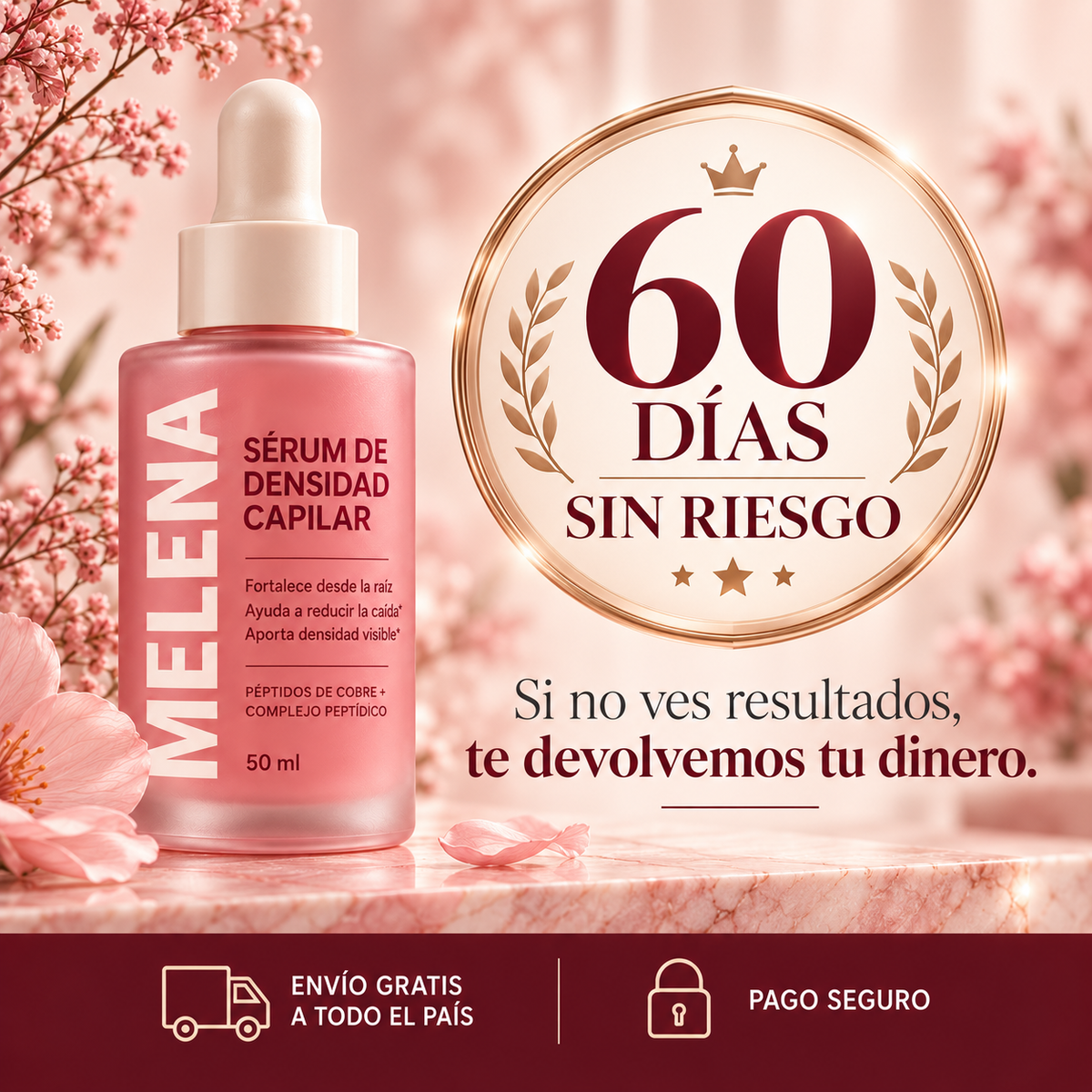 MELENA® – Serum para el Crecimiento capilar y anticaída
